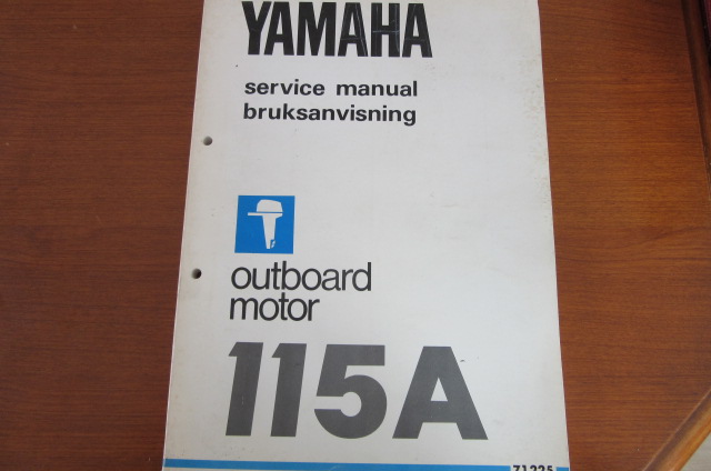 Service manual 115A Yamaha