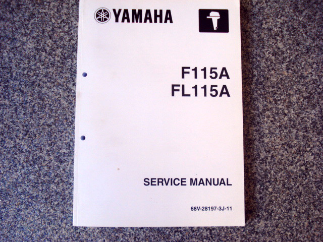 Service manual F115A, FL115A Yamaha